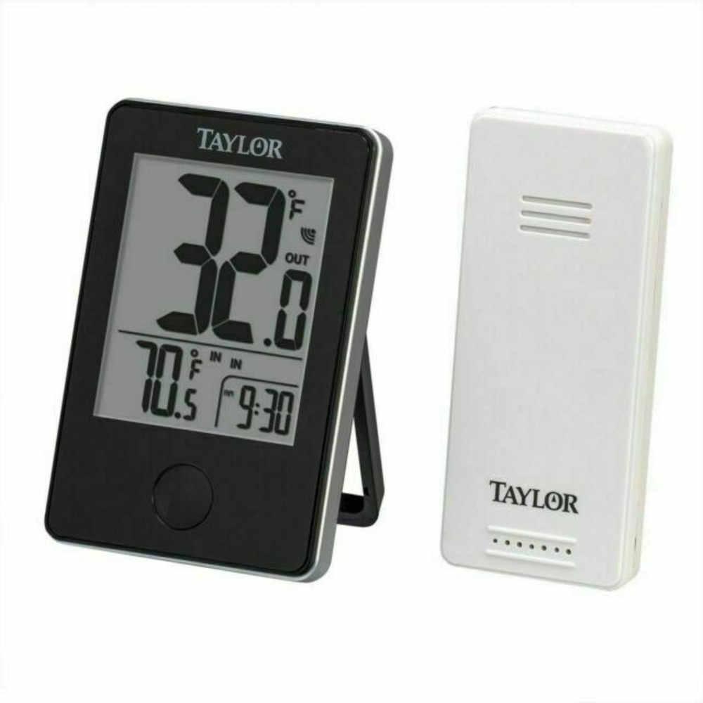 Taylor Wireless Digital Indoor/Outdoor Thermometer - 1730 New Sealed